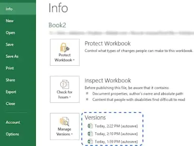 cara mengembalikan file excel yang sudah di save