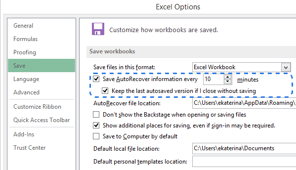 cara mengembalikan file excel yang sudah di save