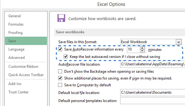 cara mengembalikan file excel yang sudah di save