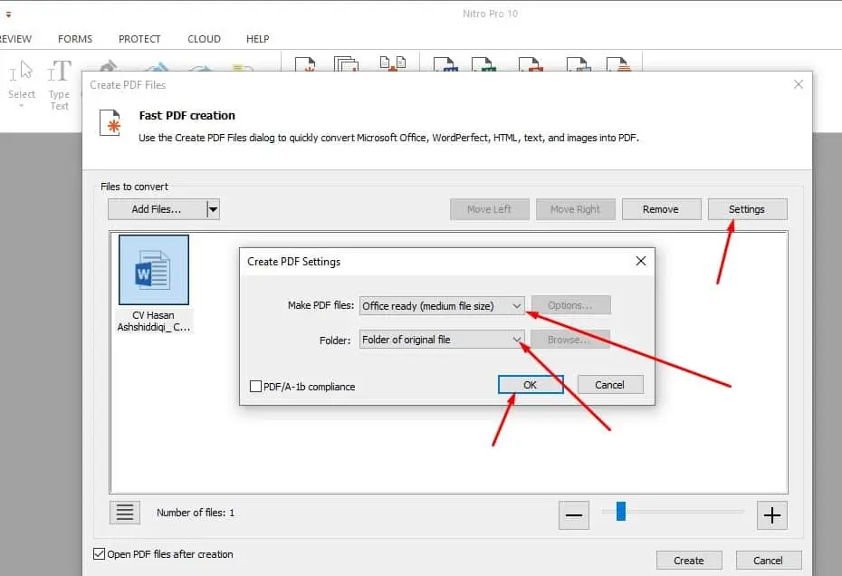 cara mengubah file word ke pdf di laptop