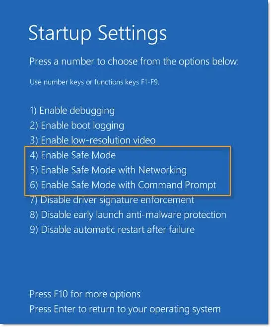 cara masuk safe mode windows 8