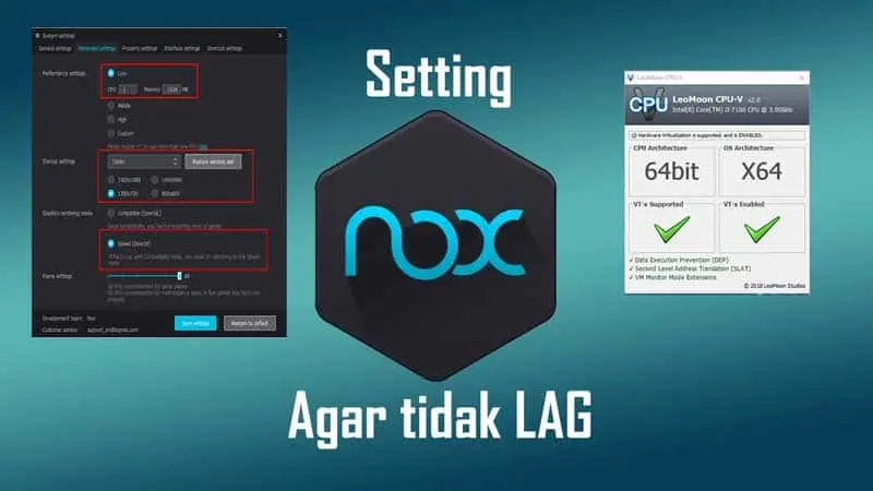 Cara Setting Nox Agar Tidak Lag