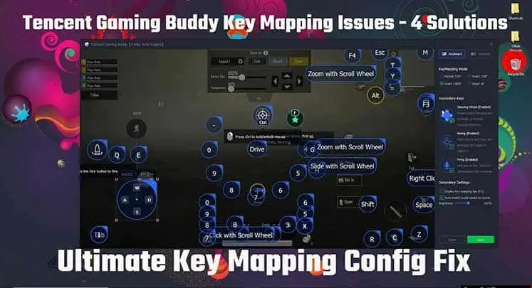 setting keyboard tencent gaming buddy
