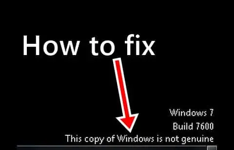 cara mengatasi windows 7 not genuine layar hitam