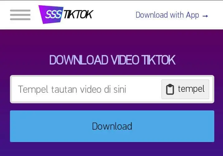 ssstiktok video downloader